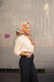 Bandana Neckerchief “Fiori Zanolli” by Charlotte Gentsch