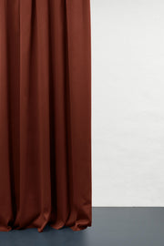 Blackout Curtains Twill Weave in Red Color-ZigZagZurich