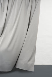 Blackout Curtains Twill Weave in Light Grey Color