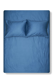 Egyptian Cotton Sateen Bedding in Blue Color