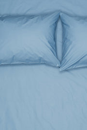 Pima Cotton Percale Bedding in Blue Color