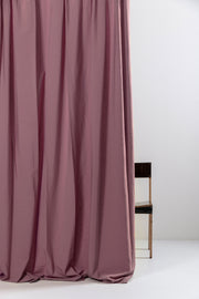 Egyptian Cotton Curtains in Burgundy Wine Color