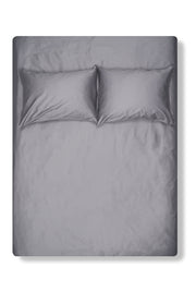 Egyptian Cotton Sateen Bedding in Grey Color
