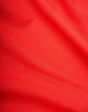 Hemp and Organic Cotton Curtains in Lobster Red Color