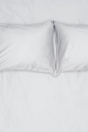 Egyptian Cotton Sateen Bedding in Light Grey Color