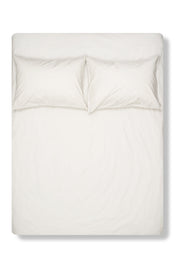 Pima Cotton Percale Bedding in Light Grey Color