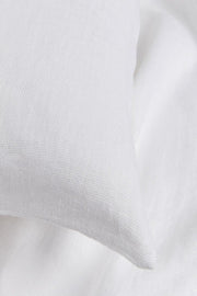 Linen Bedding Panama in White Color