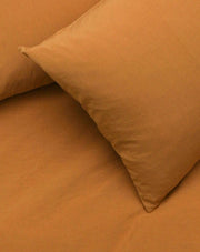 Vintage Egyptian Cotton Bedding in Amber Color