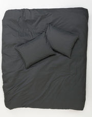 Vintage Egyptian Cotton Bedding in Anthracite Color