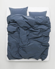 Vintage Egyptian Cotton Bedding in Blue Color