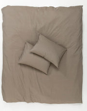 Vintage Egyptian Cotton Bedding in Brown Color