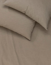 Vintage Egyptian Cotton Bedding in Brown Color