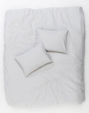 Vintage Egyptian Cotton Bedding in Light Grey Color