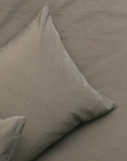 Vintage Egyptian Cotton Bedding in Stone Color