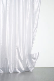 Metallic Silver Curtains