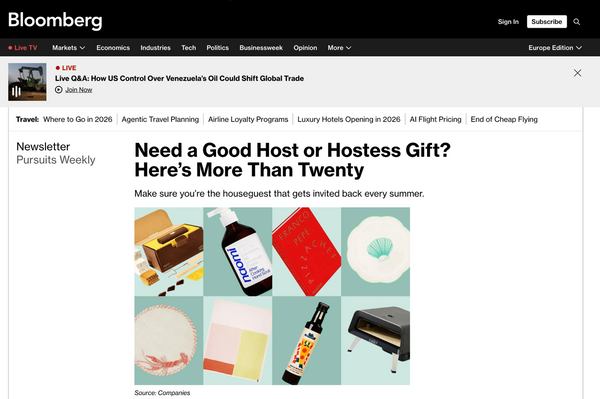 Bloomberg - Summer Gift Guide