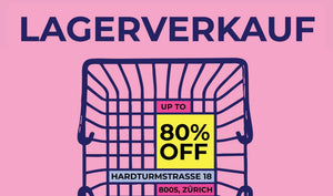 Warehouse Sale in Zürich - Up to 80% Off!
