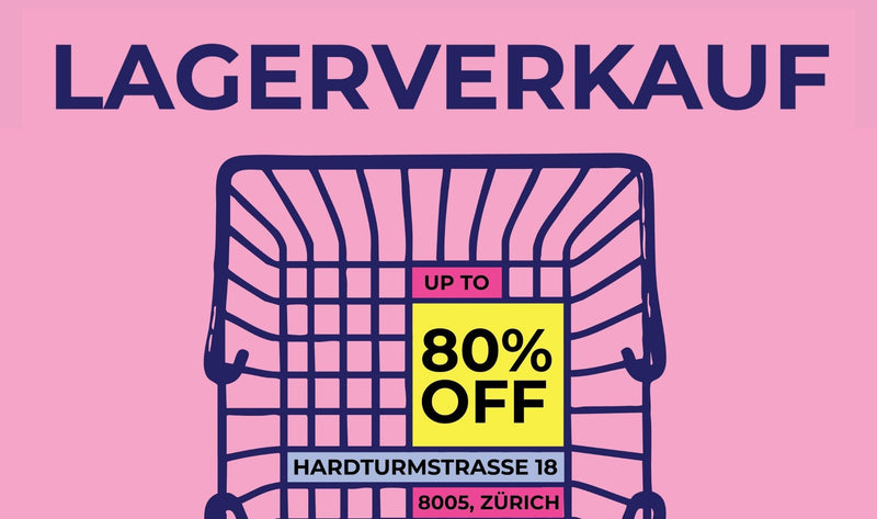 Warehouse Sale in Zürich - Up to 80% Off!