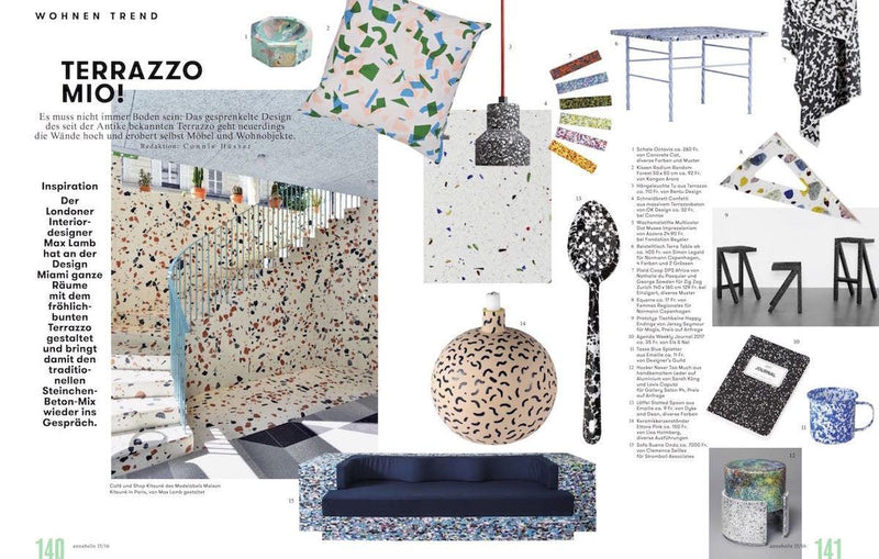 Annabelle Magazin x ZigZagZurich - Terrazzo Time