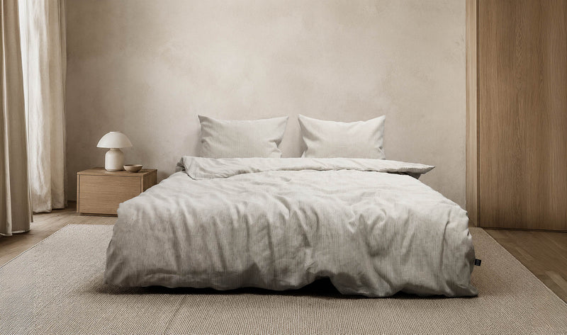 Linge de lit Casa Mare : rayures méditerranéennes, savoir-faire italien et confort naturel