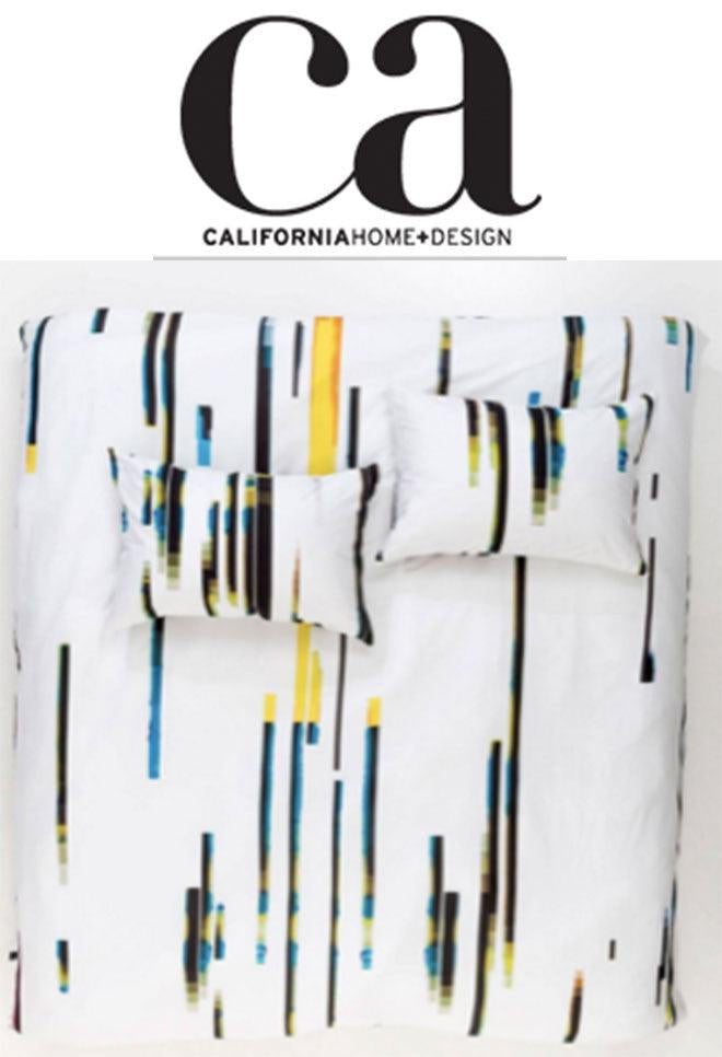 California Home+Design – Produkt des Tages: Glitch Designer Bettwäsche und Kissen