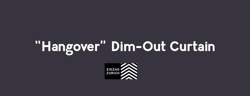 New in! Hangover dim-out Curtain