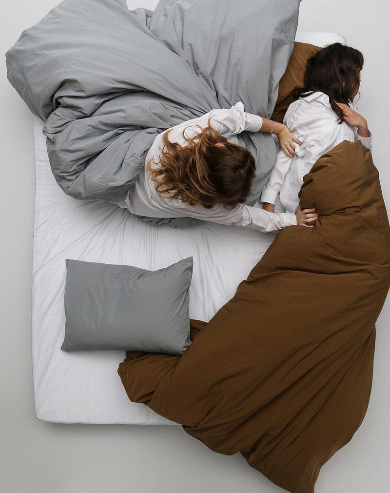 Literie vintage en coton égyptien aux couleurs qui redéfinissent votre chambre