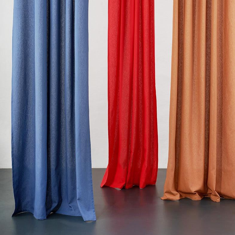 Vorhänge aus Hanf und Bio-Baumwolle