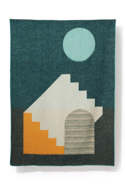 Künstler Wolldecke „Aspect“ von Yanyi Ha