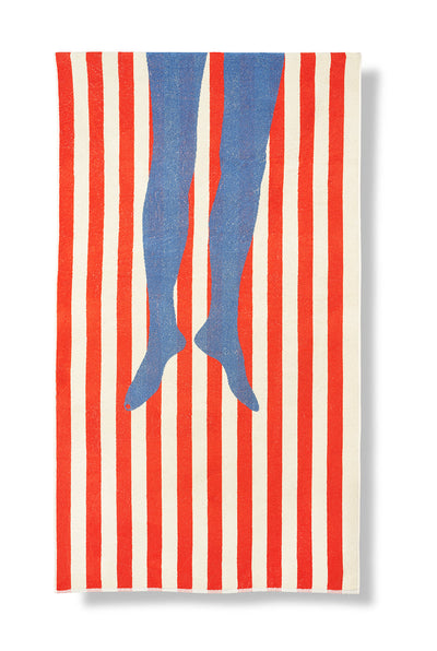 Serviette de plage "Legs" par Michele Rondelli - Coton XL