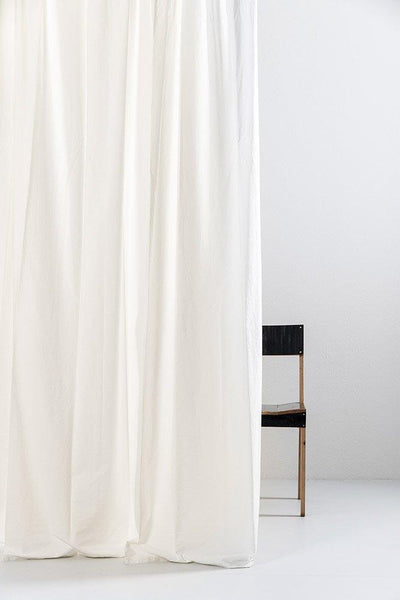 Egyptian Cotton Curtains in Cream Color