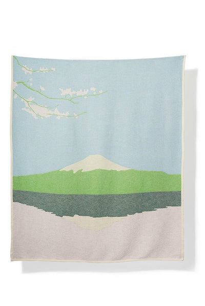 "Honshu" Plaids & Couvertures En Coton D'artistes Par Sophie Probst