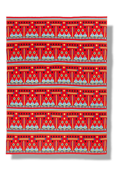 Künstler Wolldecke „K-One“ von Nathalie Du Pasquier & George Sowden