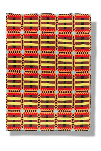 Künstler Wolldecke „K-Two“ von Nathalie Du Pasquier & George Sowden
