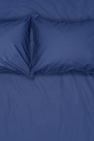 Pima Cotton Percale Bedding in Marine Color