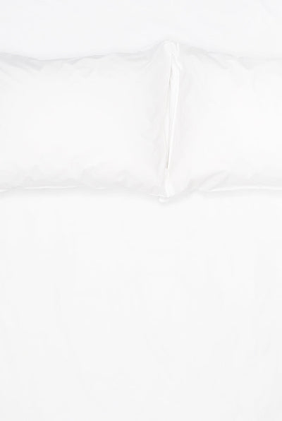 Pima Cotton Percale Bedding in White Color