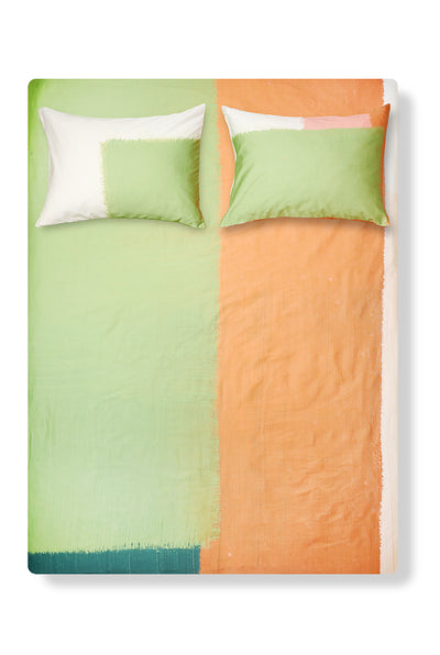 Artist Bedding "Earthy Green" by Kleopatra Moursela-ZigZagZurich