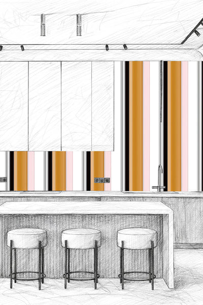 Tapete "Stripe Tease 16" von Michele Rondelli
