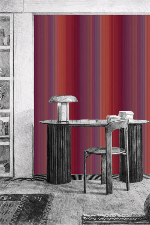 Tapete "Stripe Tease 24" von Michele Rondelli