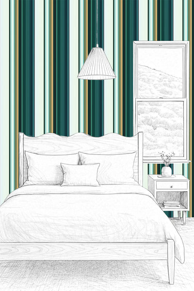 Tapete "Stripe Tease 30" von Michele Rondelli
