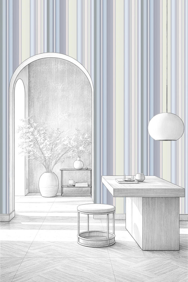 Tapete "Stripe Tease 40" von Michele Rondelli