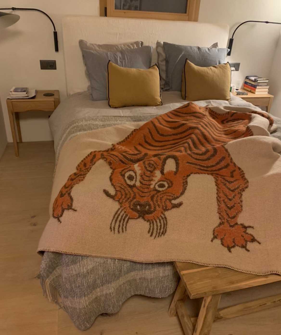 Plaids comme objets de design pour les intérieurs modernes