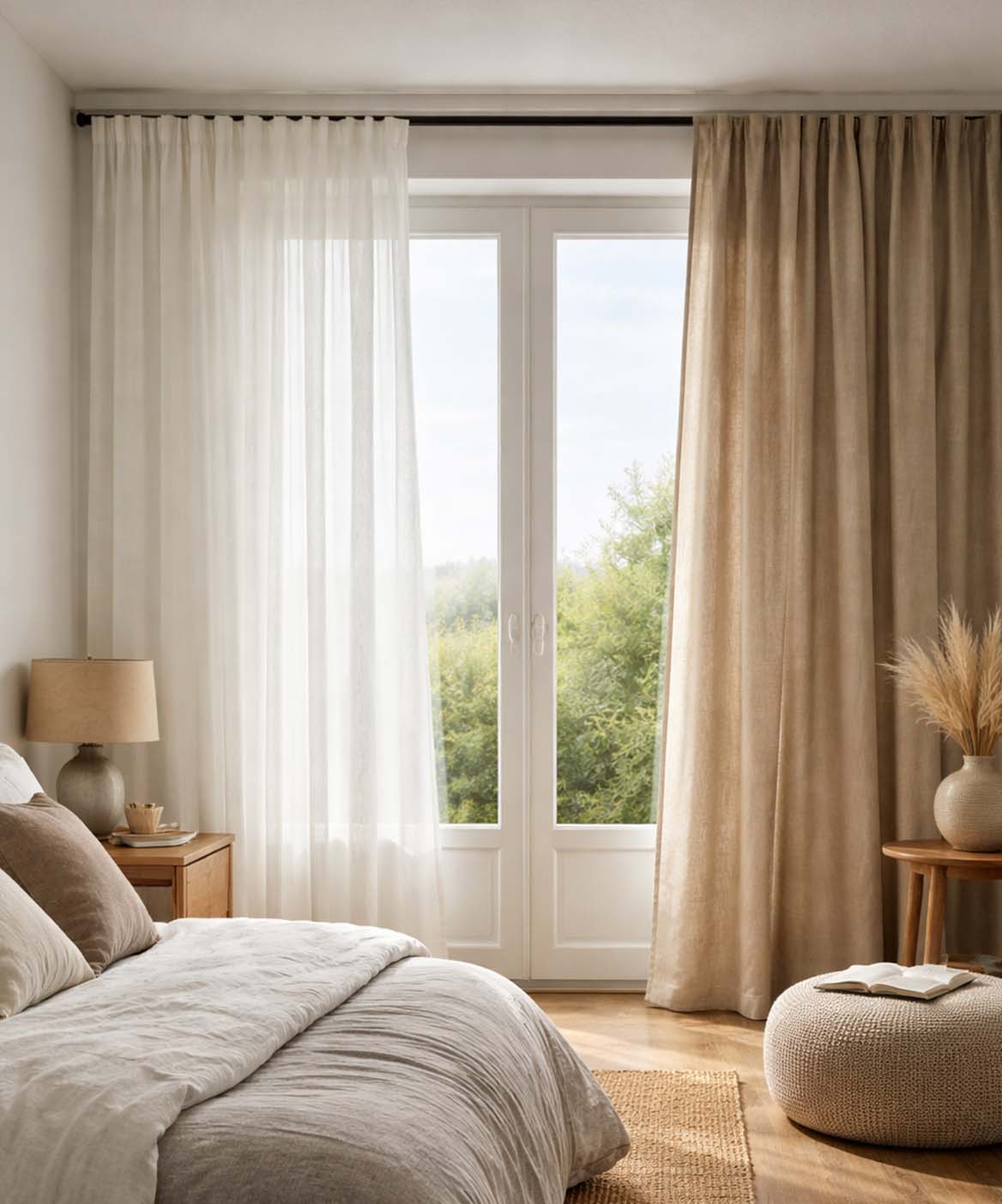 Wie wählt man die richtigen Vorhänge fürs Schlafzimmer