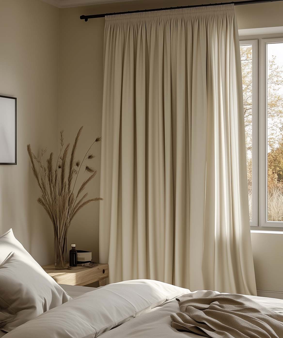 Comment créer une chambre neutre avec des couleurs apaisantes, des textures et du caractère