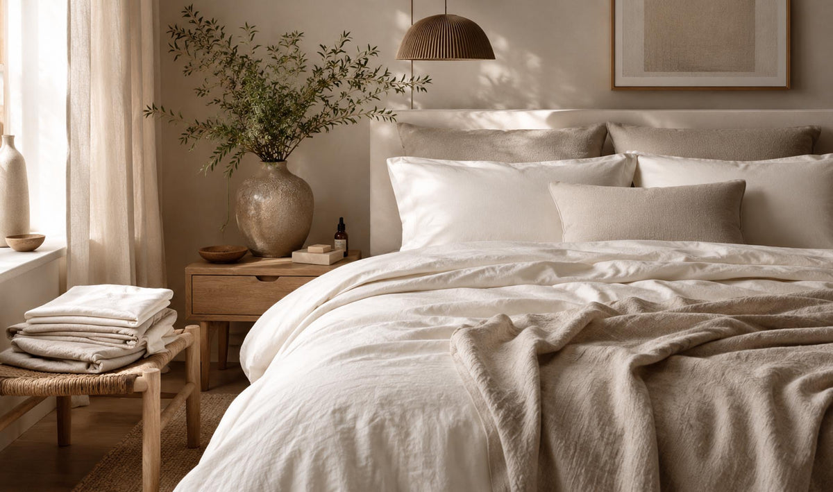 Créer une chambre confortable pour les peaux sensibles et un sommeil de qualité