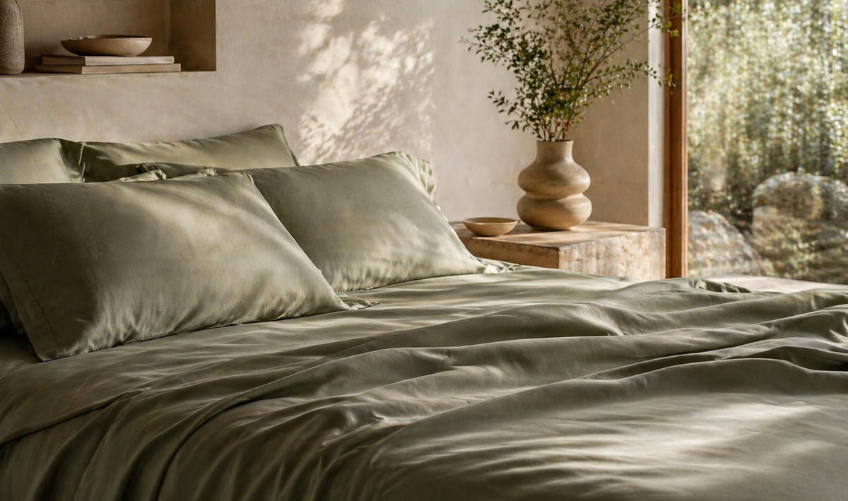 Haptik und Langzeitverhalten von Baumwoll-Sateen