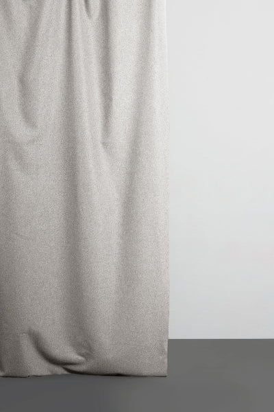 Rideau en sergé de gabardine « Harry » en gris