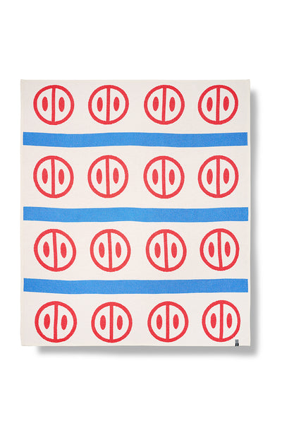Couverture en coton « Lappland » de Nathalie Du Pasquier & George Sowden