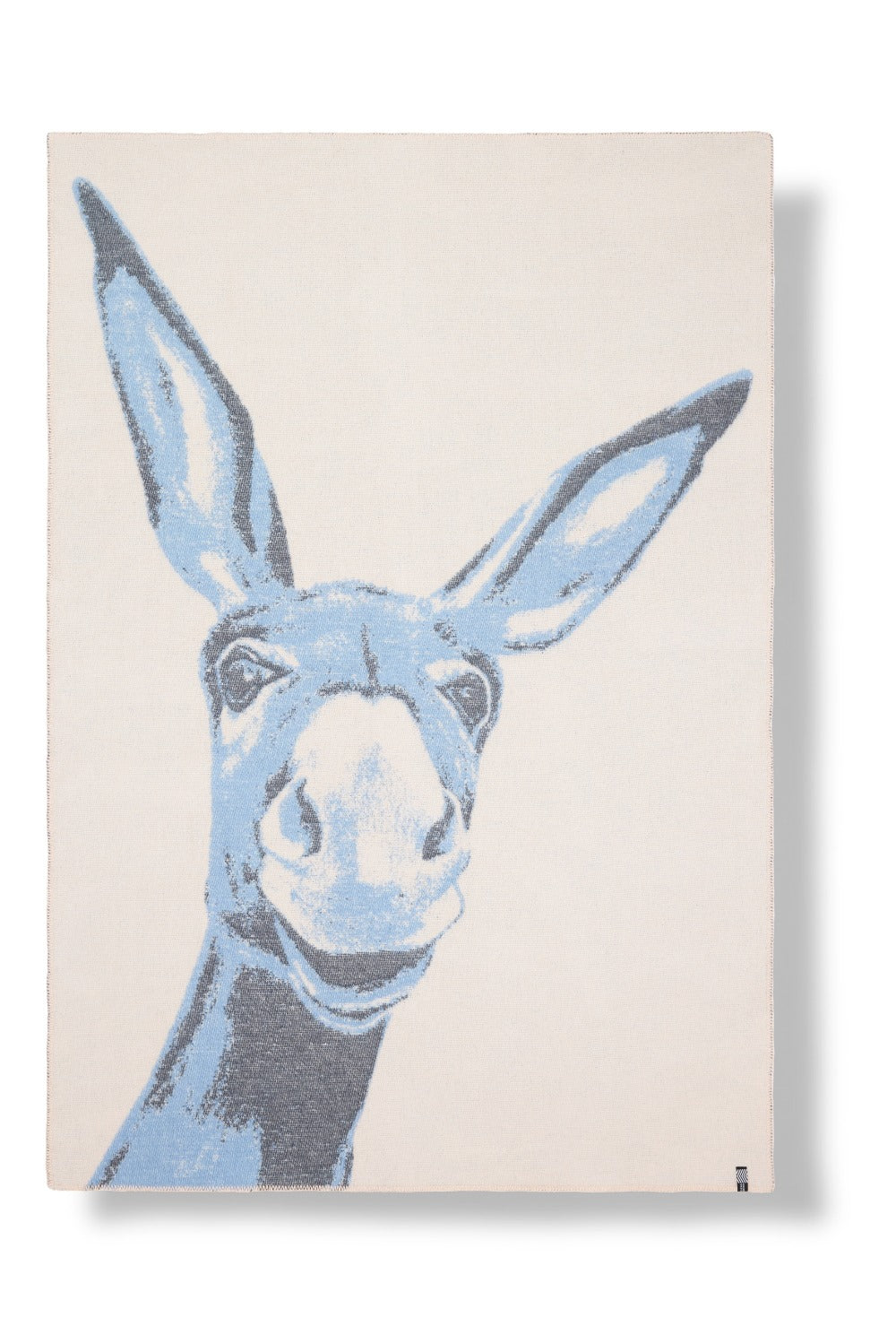 Transhelvetica Wool Blanket “Donkey” by Lorena Paterlini