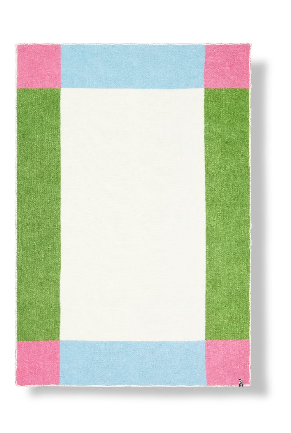 Wool Blanket “Frame” by Luzia Hein